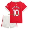 Original Trikotsatz Manchester United Marcus Rashford 10 Heimtrikot 2021-22 Für Kinder